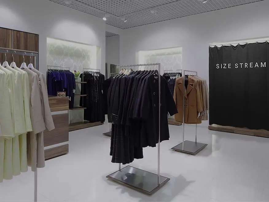 Formcut Apperal Scan Retail store 3D body scanning booth